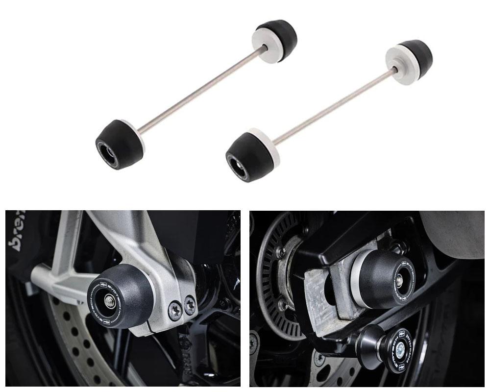 BMW S 1000 XR / XR TE Achsschutzprotektoren Set ab 2020 von Evotech Performance